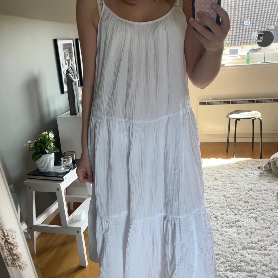 Vit långklänning  - 1