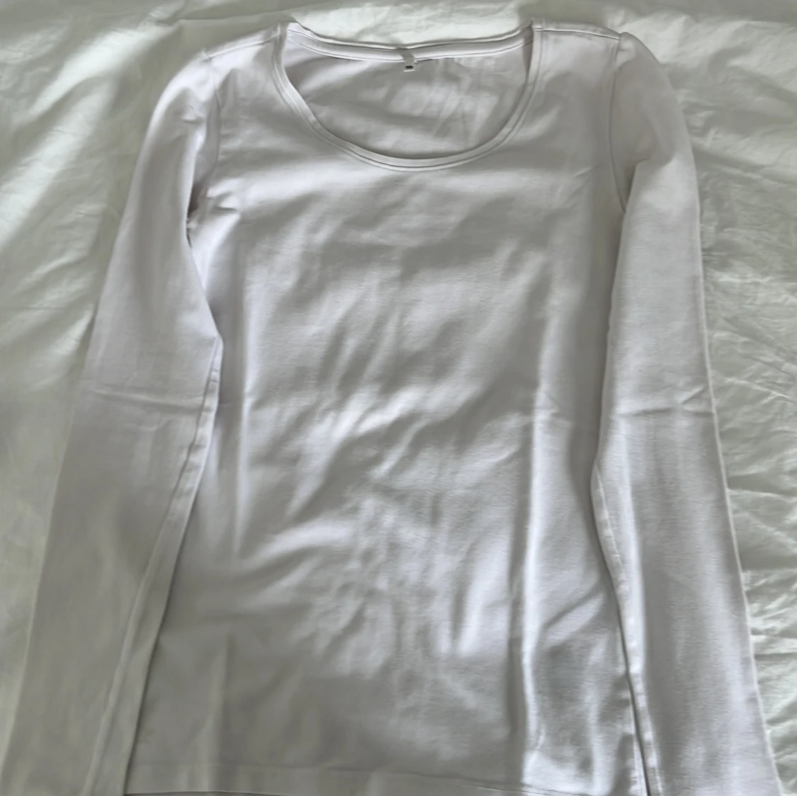 Vit långärmad tröja från ONLY