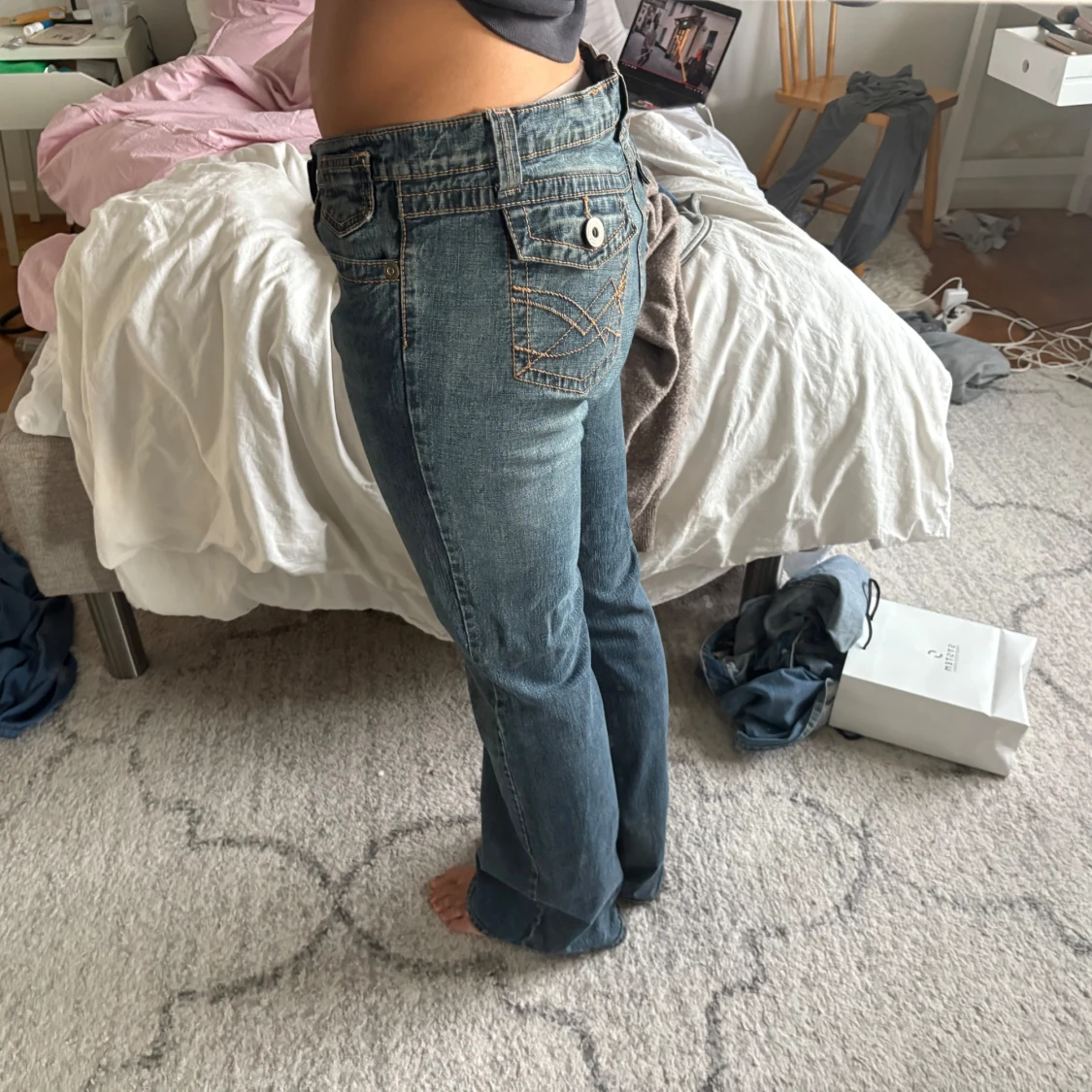 Flared/bootcut jeans