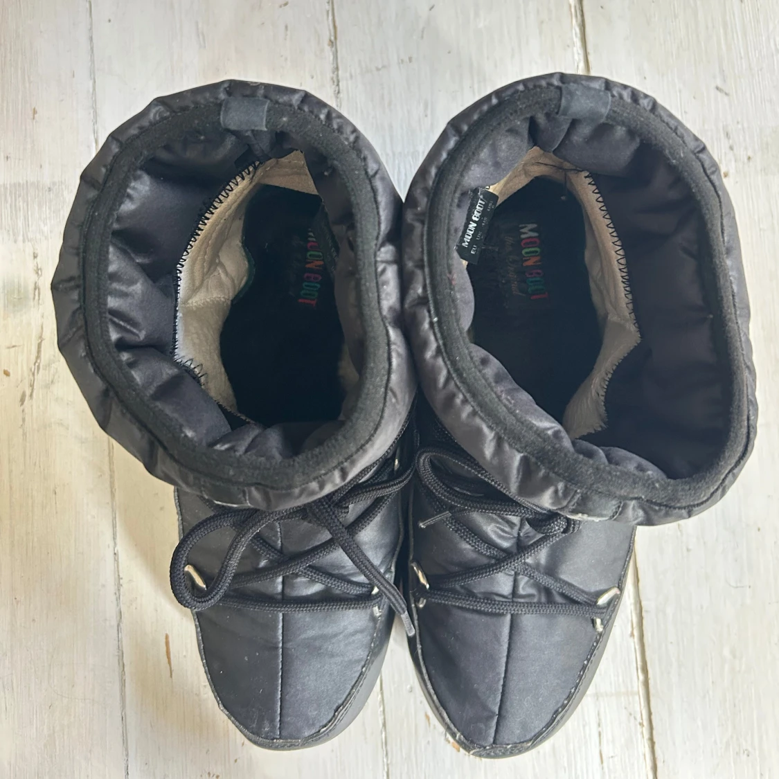 Svarta Moon Boots vinterkängor - 2