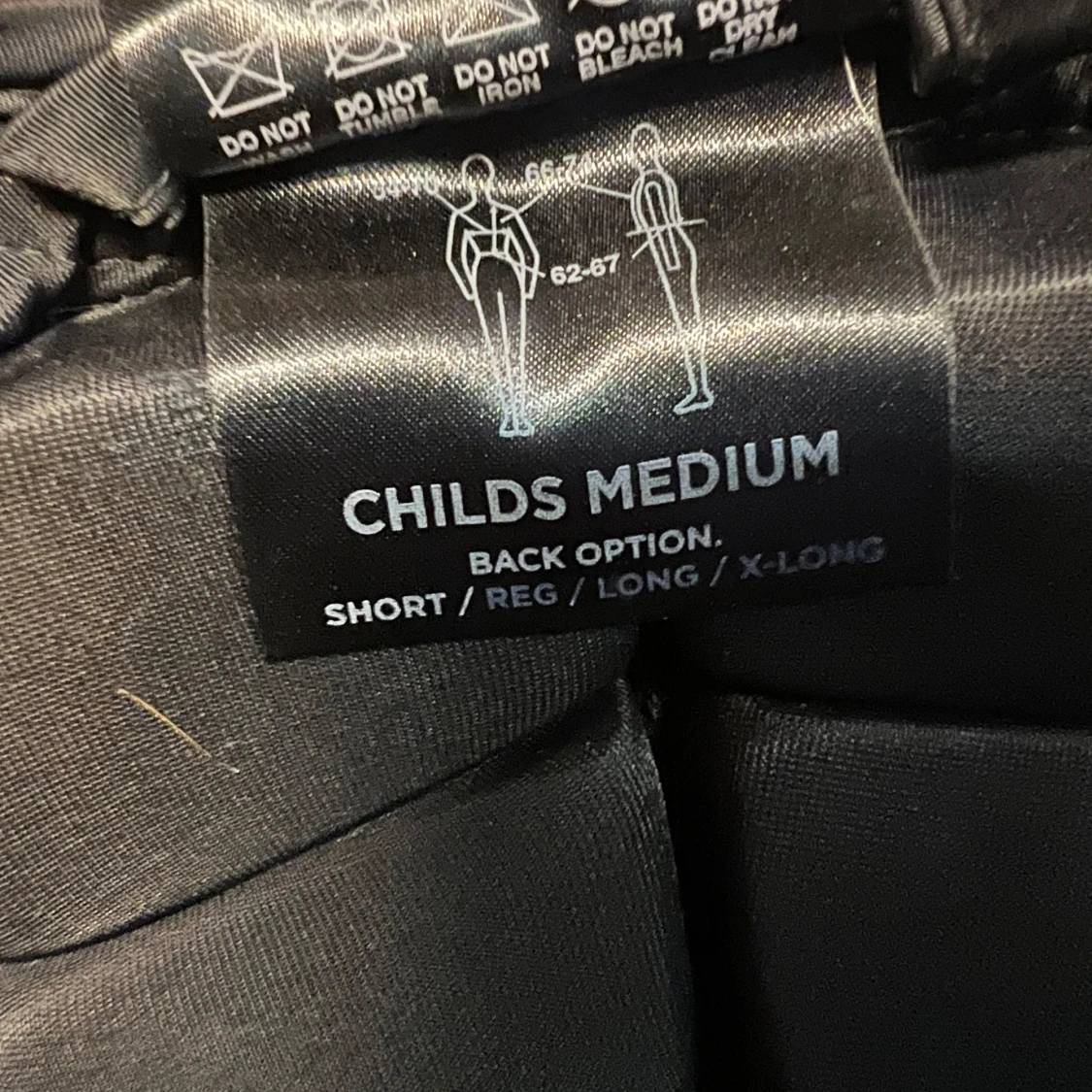 Svart skyddsväst från Racesafe barn M - 2