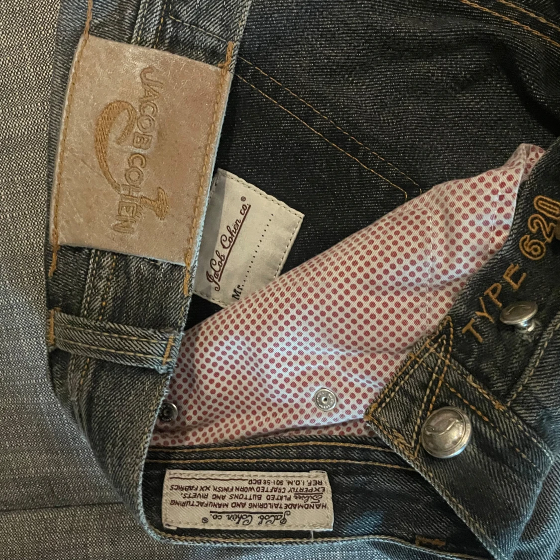 Jacob Cohen grå jeans typ 620 - 4