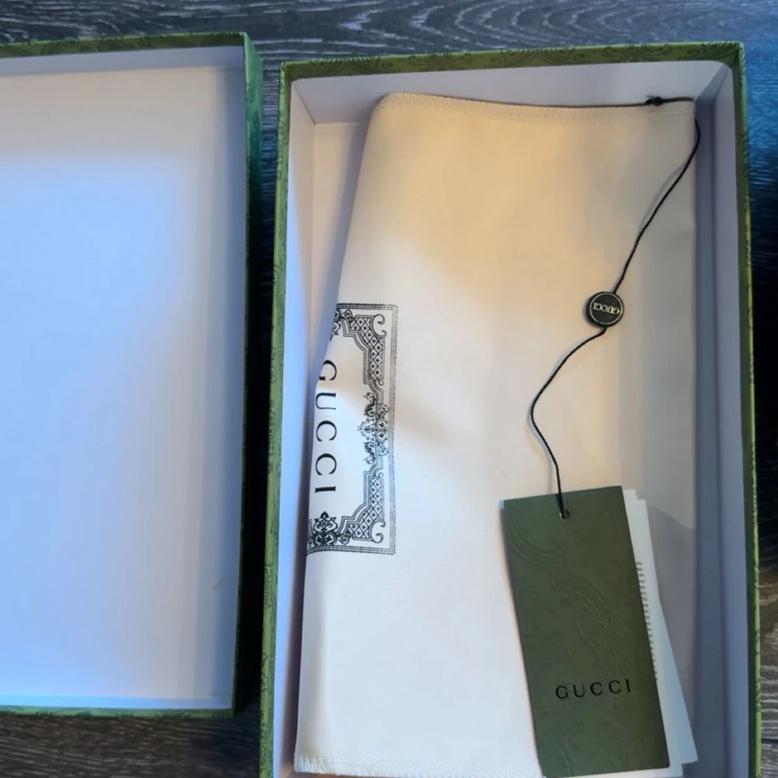 Gucci blå keps med GG-mönster - 2