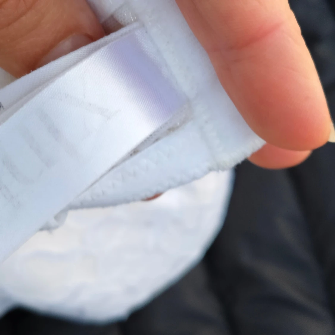 Vit spets-bh med justerbara band 85D  - 4