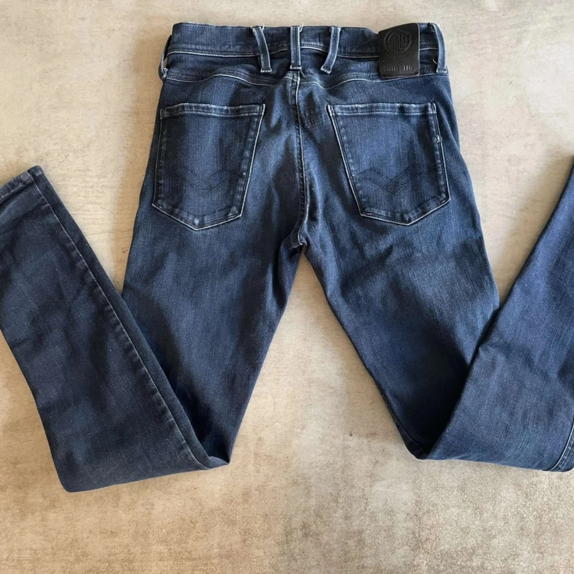 Blå jeans från Replay - 90