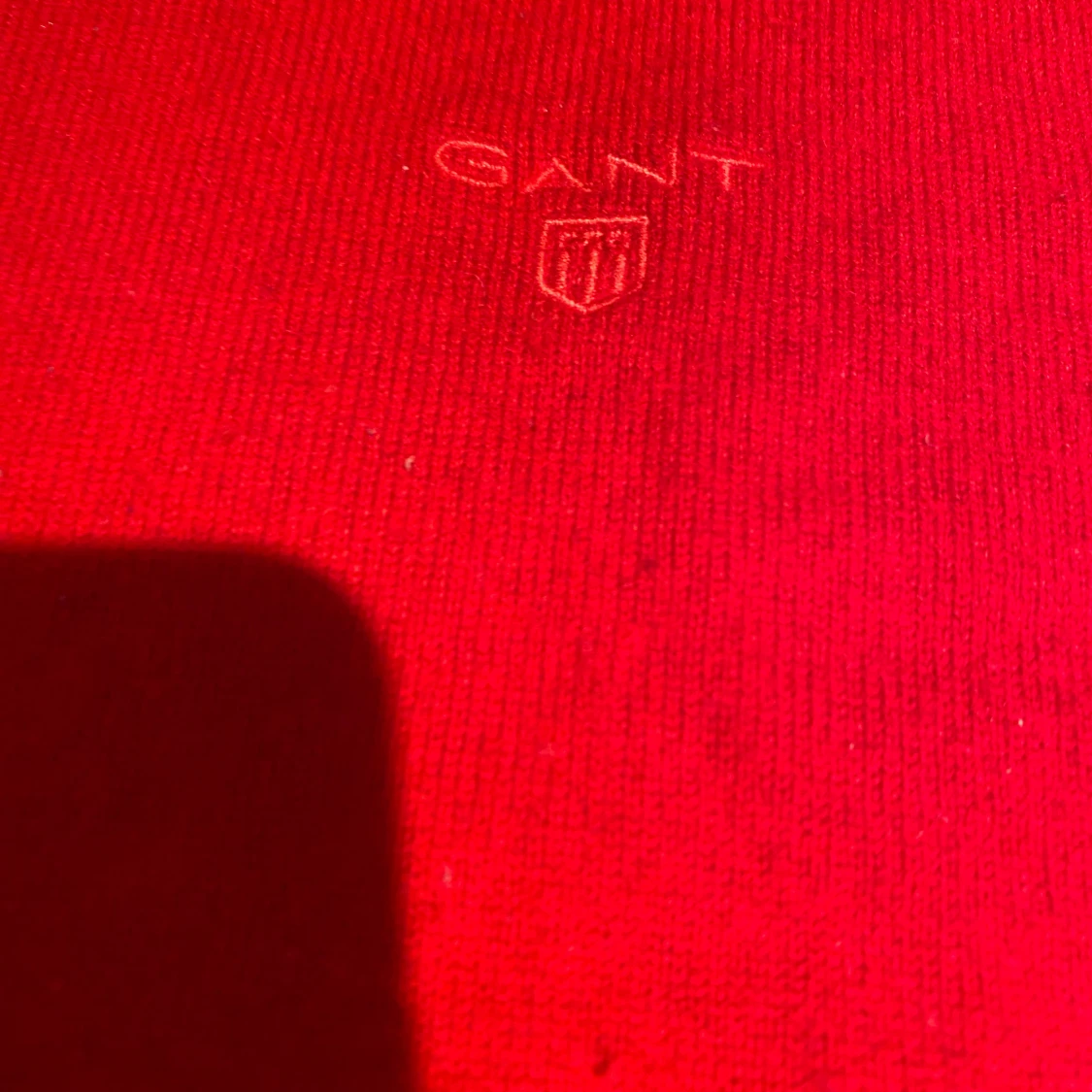 Röd stickad tröja från GANT - 1