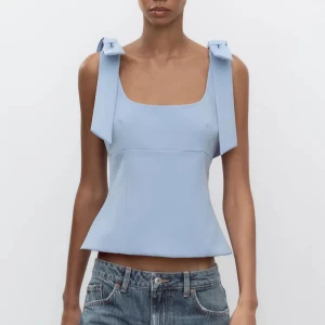 Zara topp - Jätte fin blå blus från zara. Aldrig använt🩷