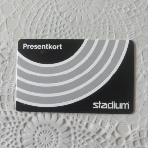 Presentkort från Stadium - Värde 1000, giltigt 2 år 