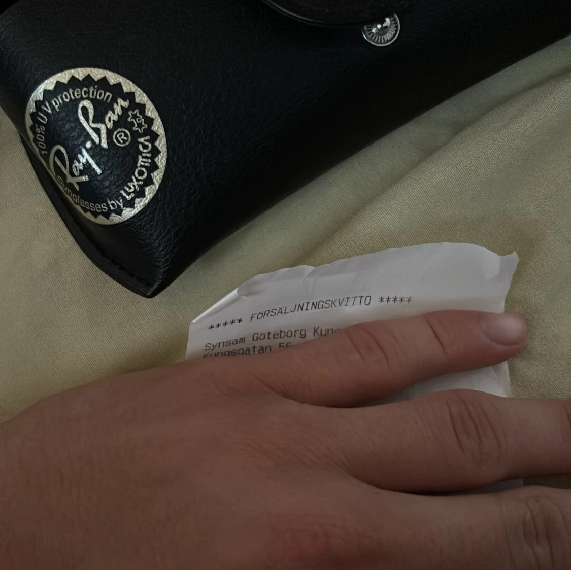 Svarta Ray-Ban Wayfarer solglasögon - 2