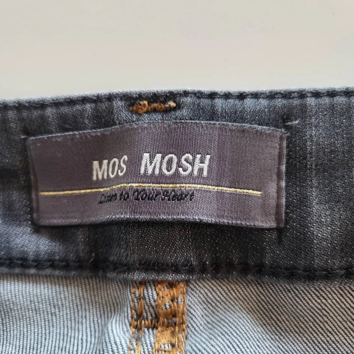 Grå skinny jeans från Mos Mosh - 2