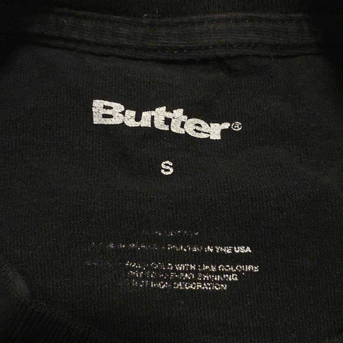 Butter T-shirt Croppad Svart - 2
