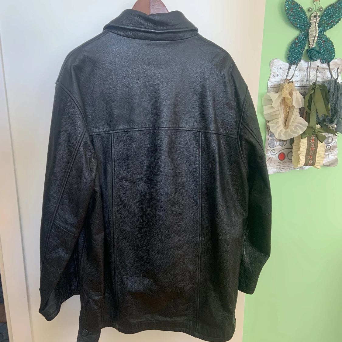 Svart skinnjacka från Best in Town - 2