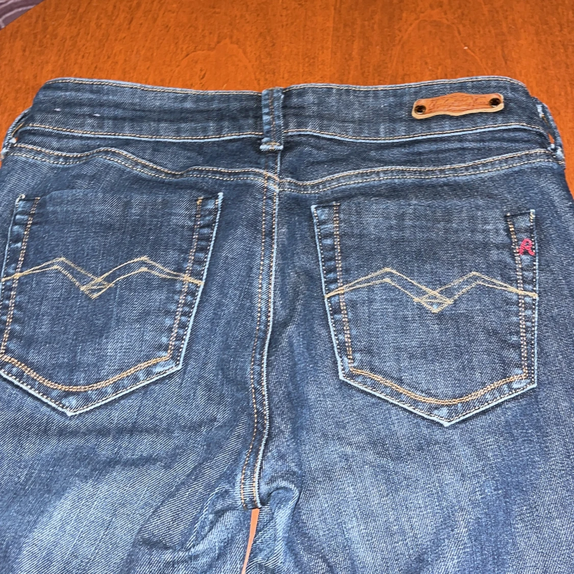 Blå jeansbyxor från Replay - 3