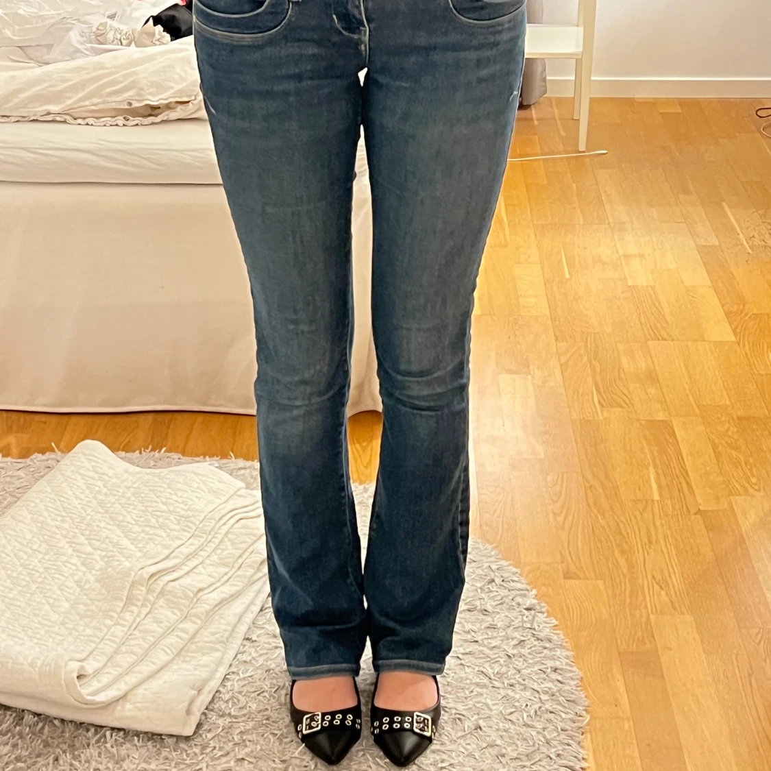 Blå bootcut jeans från LTB - 1