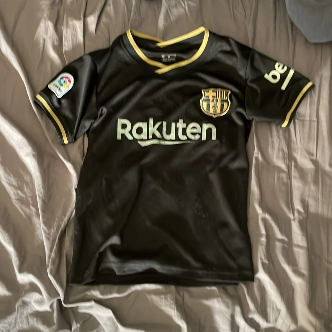 FC Barcelona Messi 10 svart fotbollströja