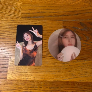 Twice Nayeon - Nayeon pre order benefit photocard och Nayeon sticker från Twice With You-th Digipack album 