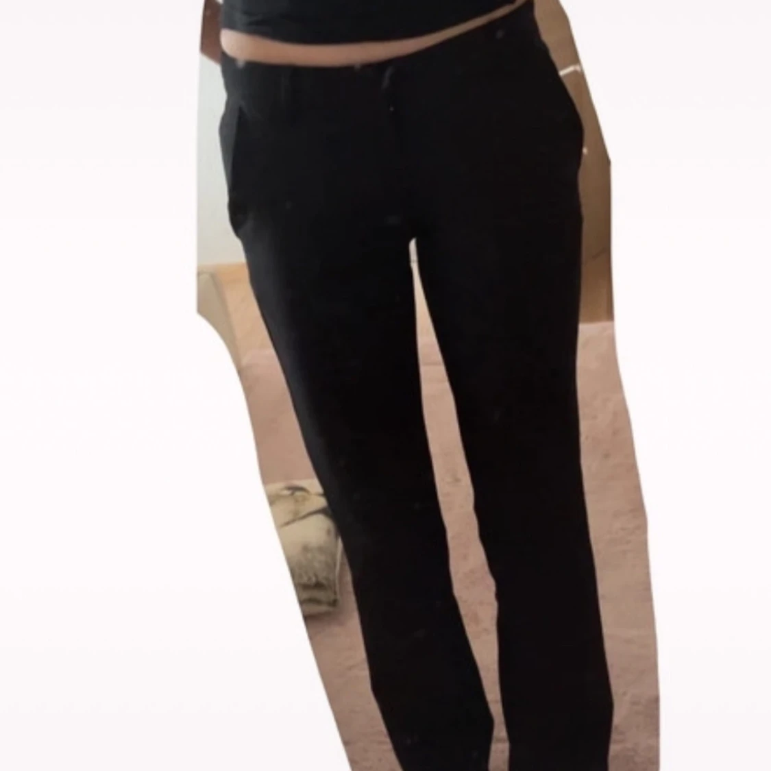 Svarta kostymbyxor från Bik Bok - 1