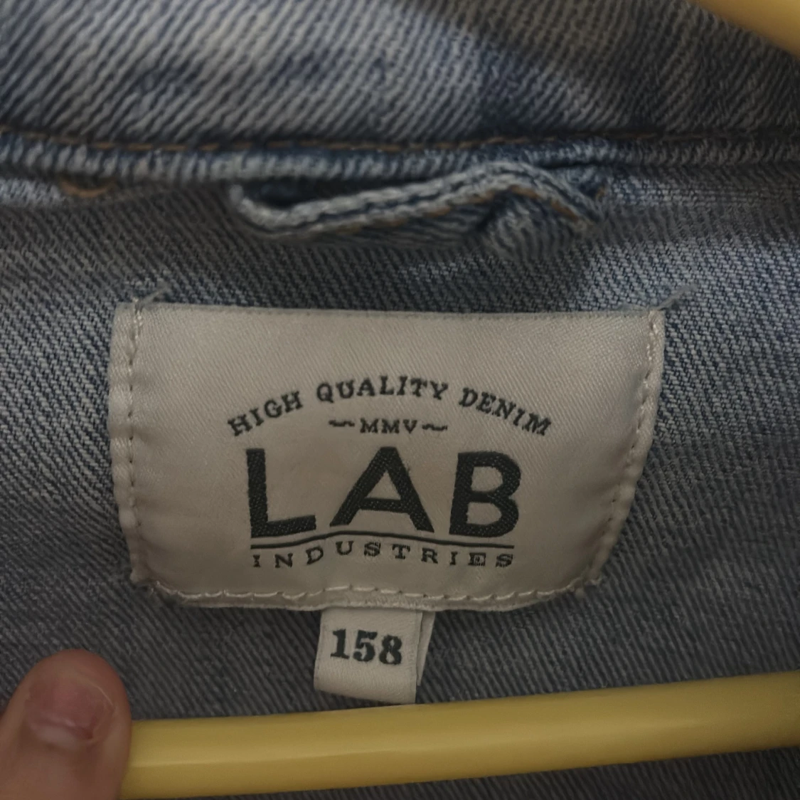 Ljusblå jeansjacka från LAB Industries - 1
