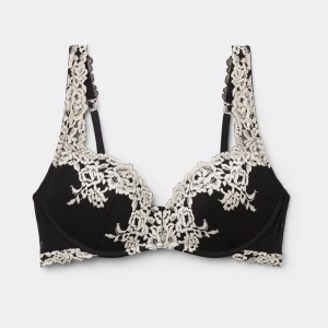 intimissimi gioia bh storlek 70b - svart/vit gioia push up bh från intimissimi, storlek 70b. slutsåld överallt