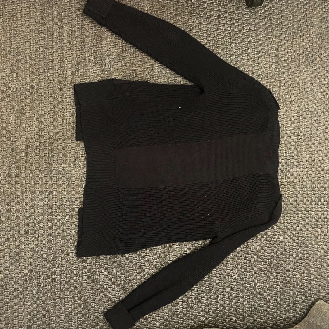 Svart stickad kofta från Antony Morato - 3