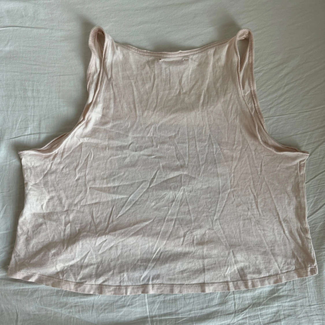 zara crop top linne - 2