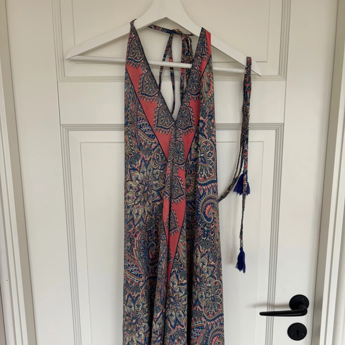 Mönstrad kortklänning