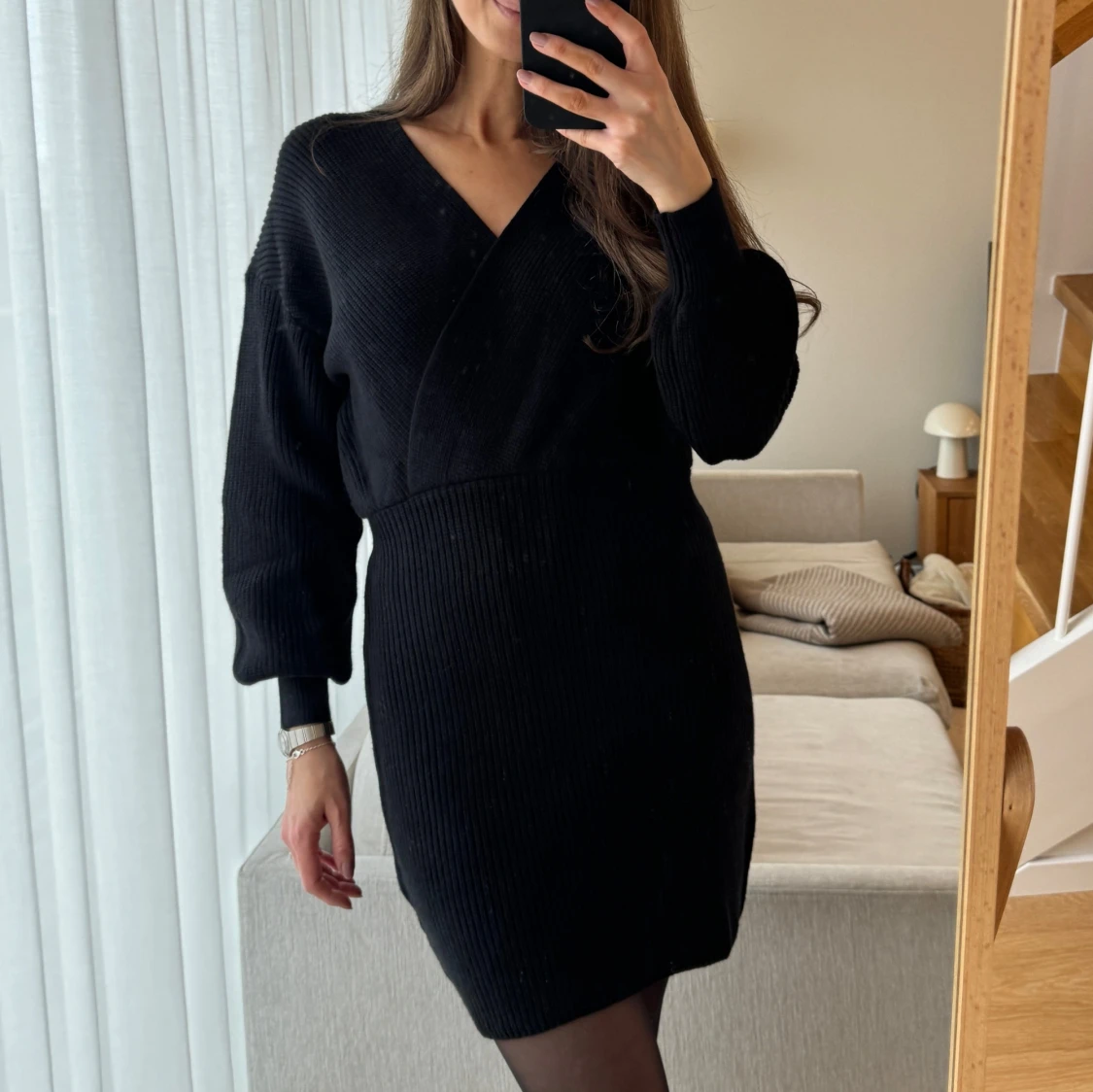 Svart klänning Nomino