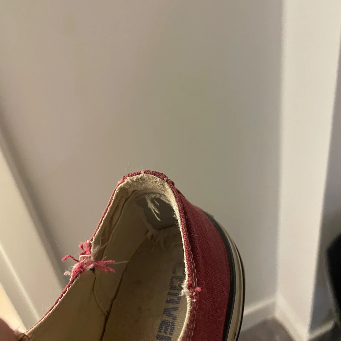 Röda Converse sneakers i canvas - 2