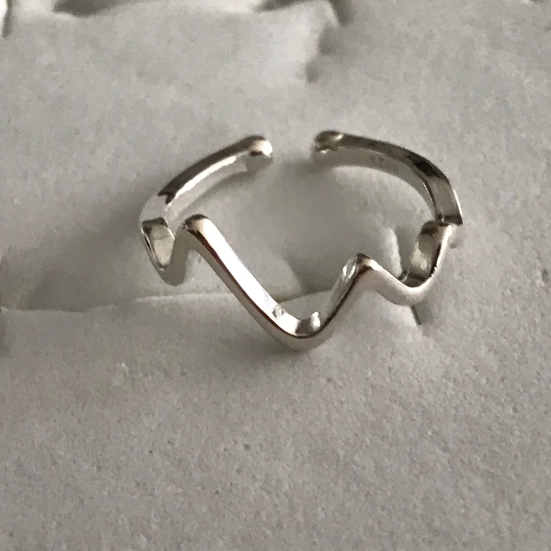 925 Silverpläterade Ringar med unik design - 2