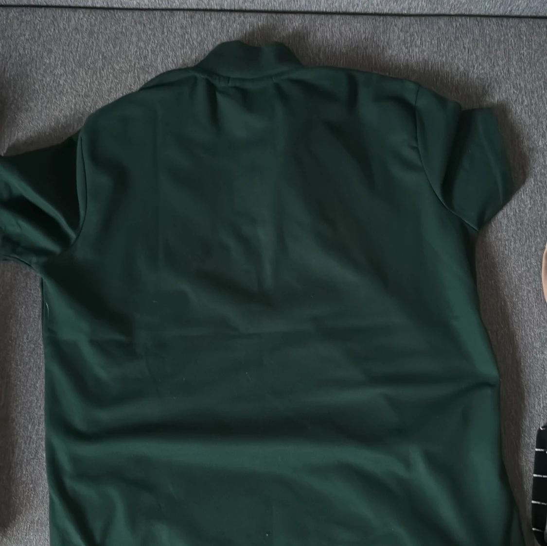 Mörkgrön pikétröja  - 1