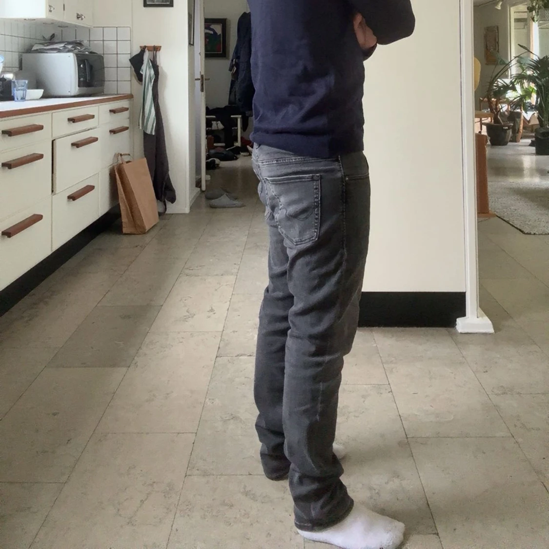 Jeans svart / grå - 1