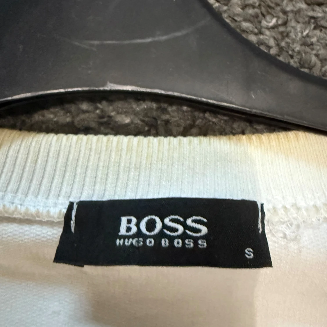 Vit sweatshirt från Hugo Boss - 2