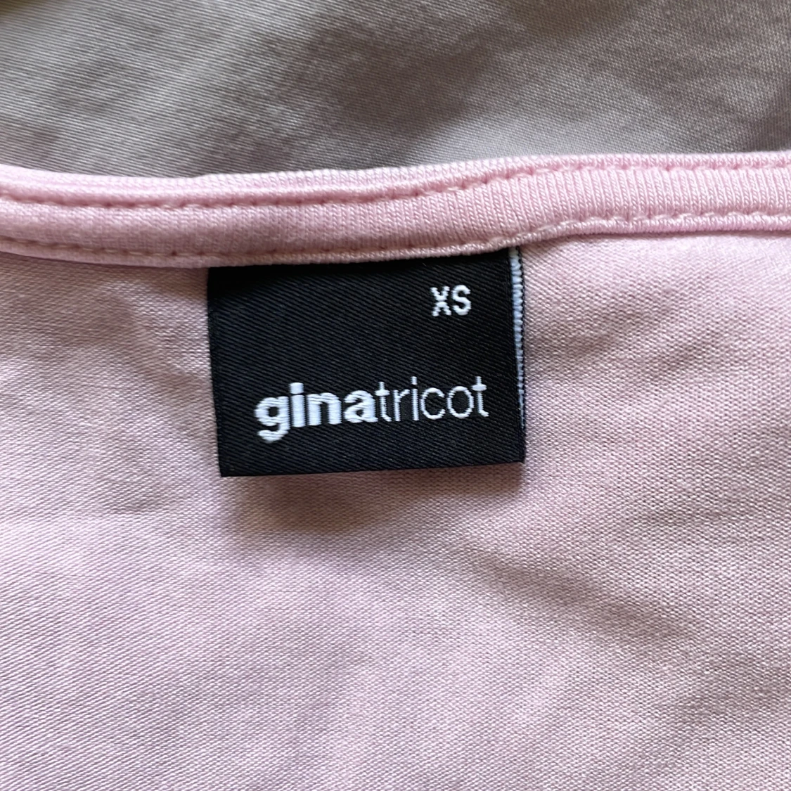 Ljusrosa långärmad topp Gina Tricot - 2