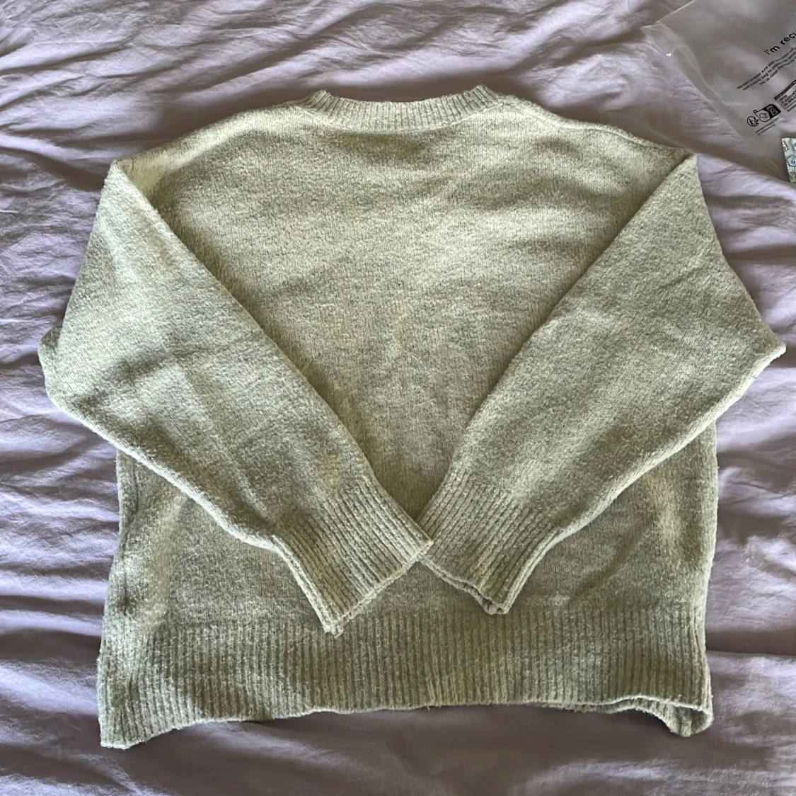 Beige stickad tröja från Dazy-Less - 1