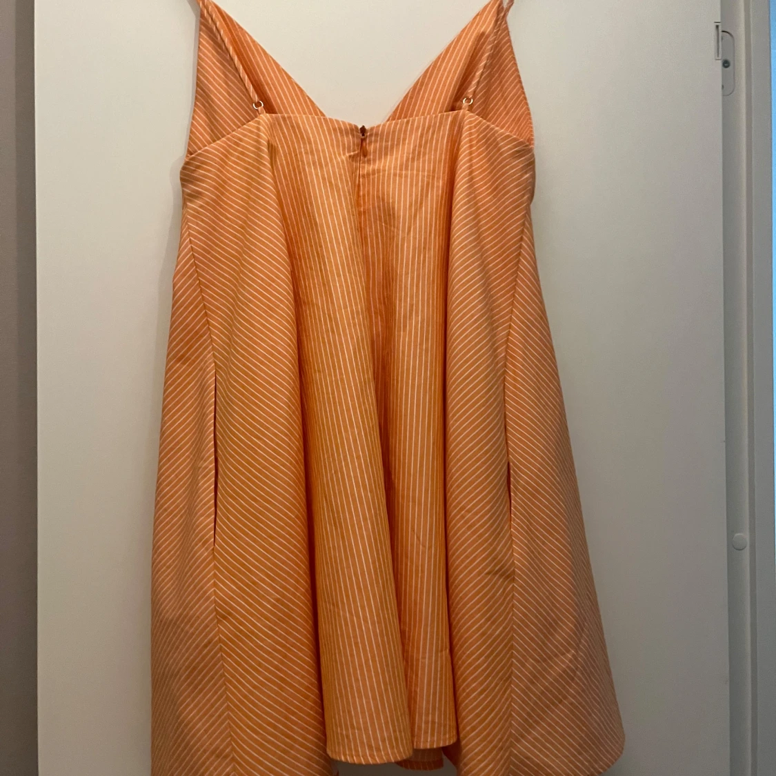 Orange Zara klänning  - 2