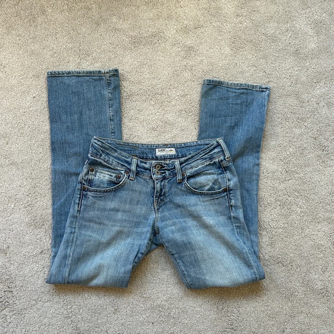 Lågmidjade jeans, Lee - 3