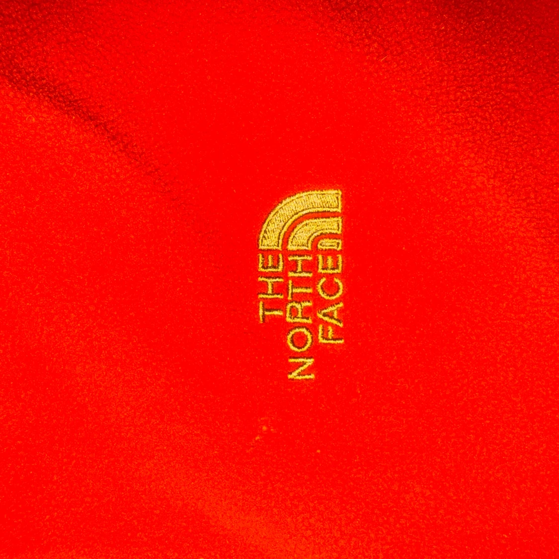 Orange fleece-tröja från The North Face - 1