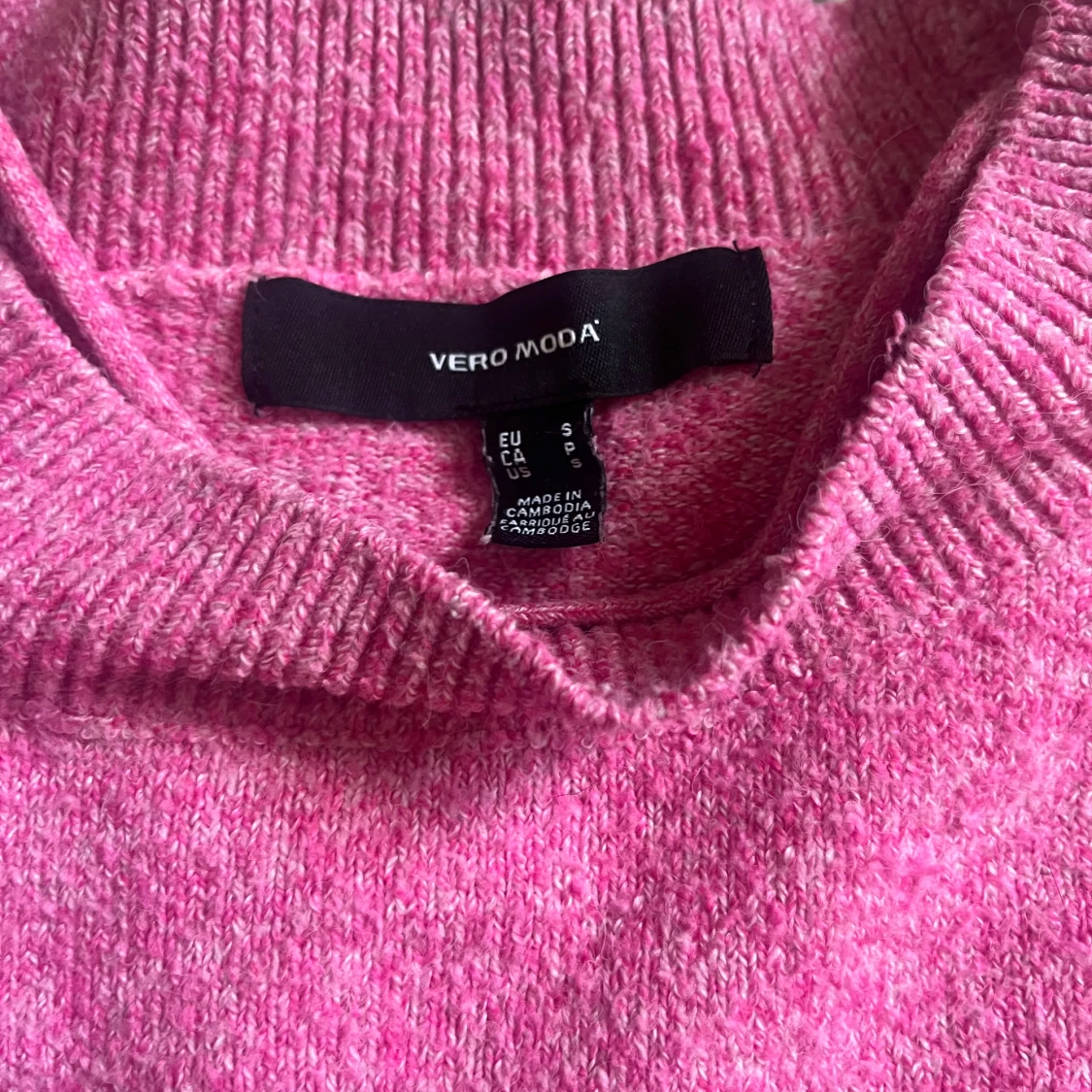 Rosa stickad tröja från Vero Moda - 2