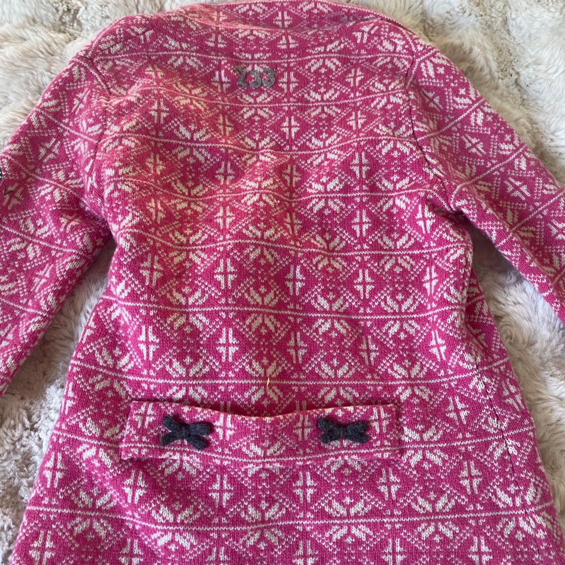 Mönstrad rosa cardigan jacka Odd Molly - 1
