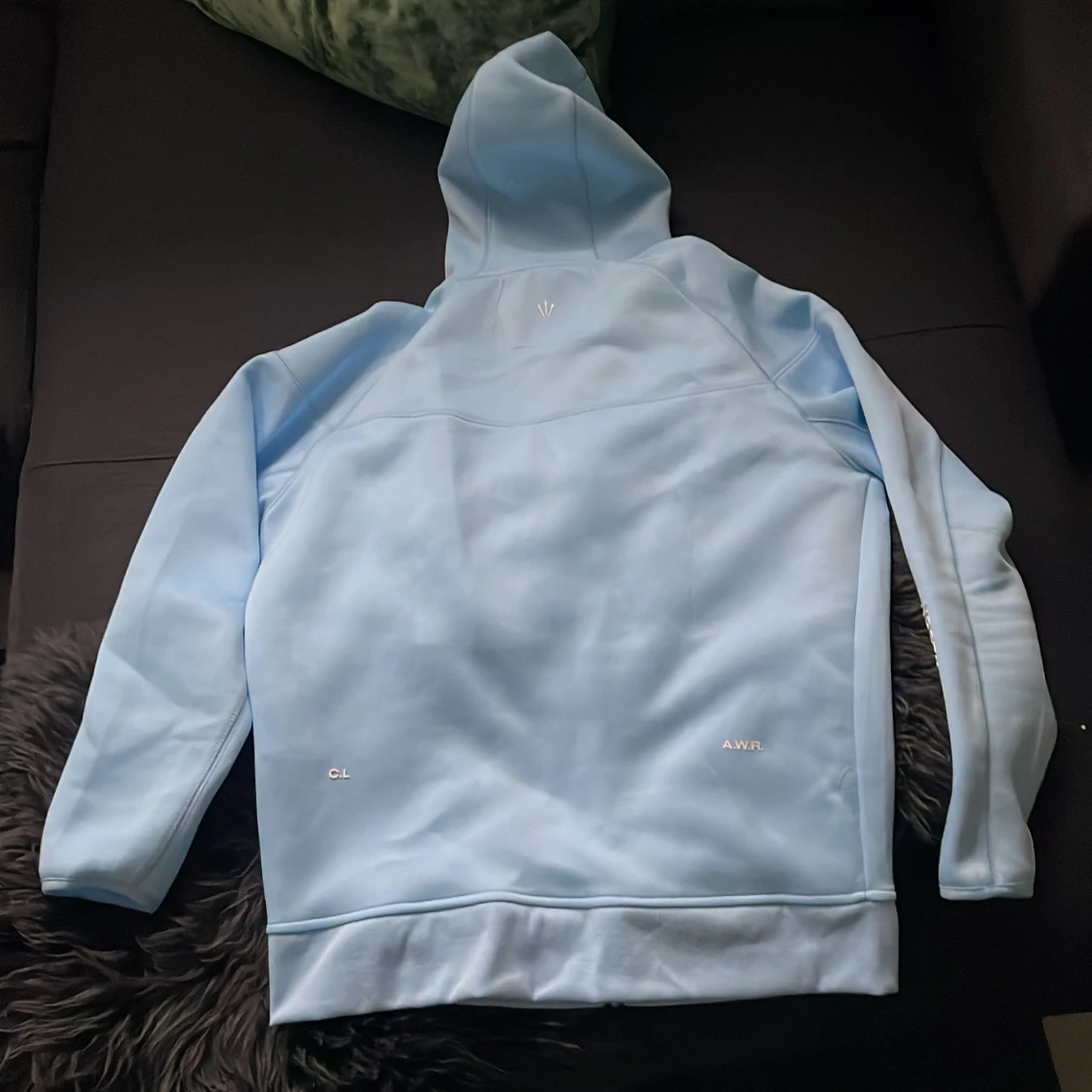 Ljusblå hoodie från Nike x NOCTA - 1