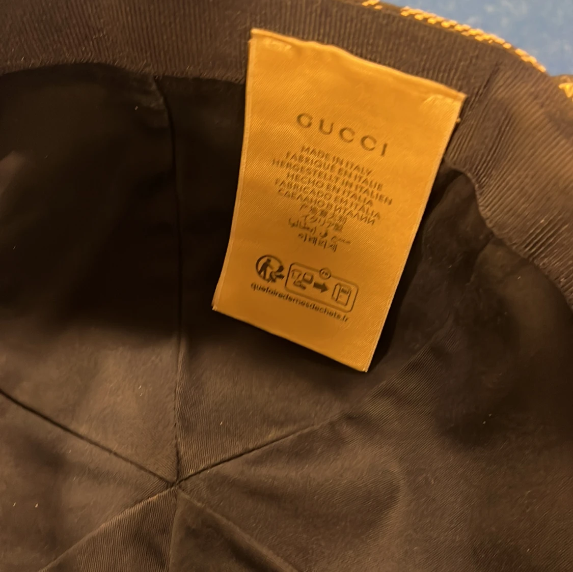 Beige keps från Gucci med monogram - 3