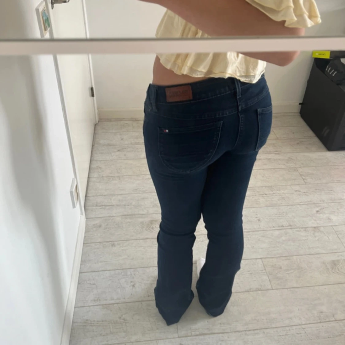 Lågmidjade bootcut jeans - 1