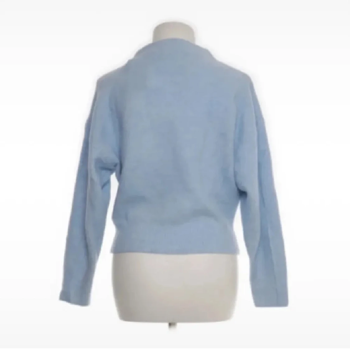 Ljusblå stickad tröja från Zara - 3