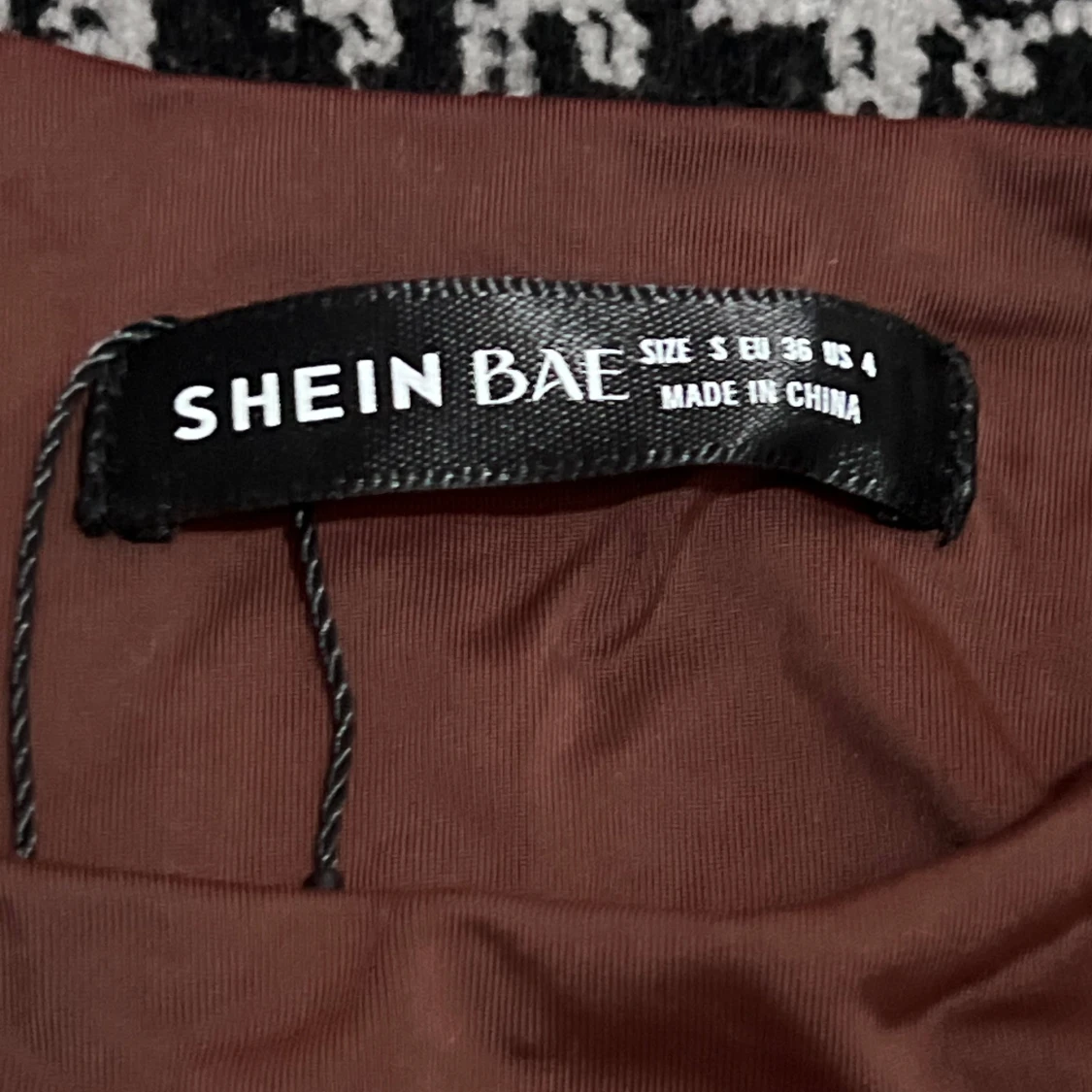 Brun ärmlös bodysuit  - 1