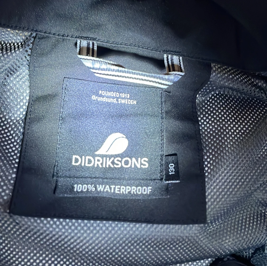 Svart regnjacka från Didriksons - 1