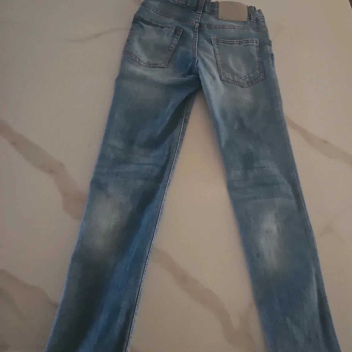 Blå skinny jeans från Zara - 2