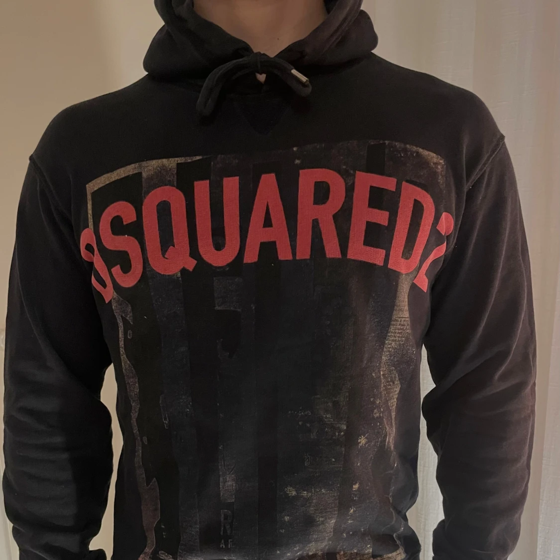 Svart hoodie från Dsquared2