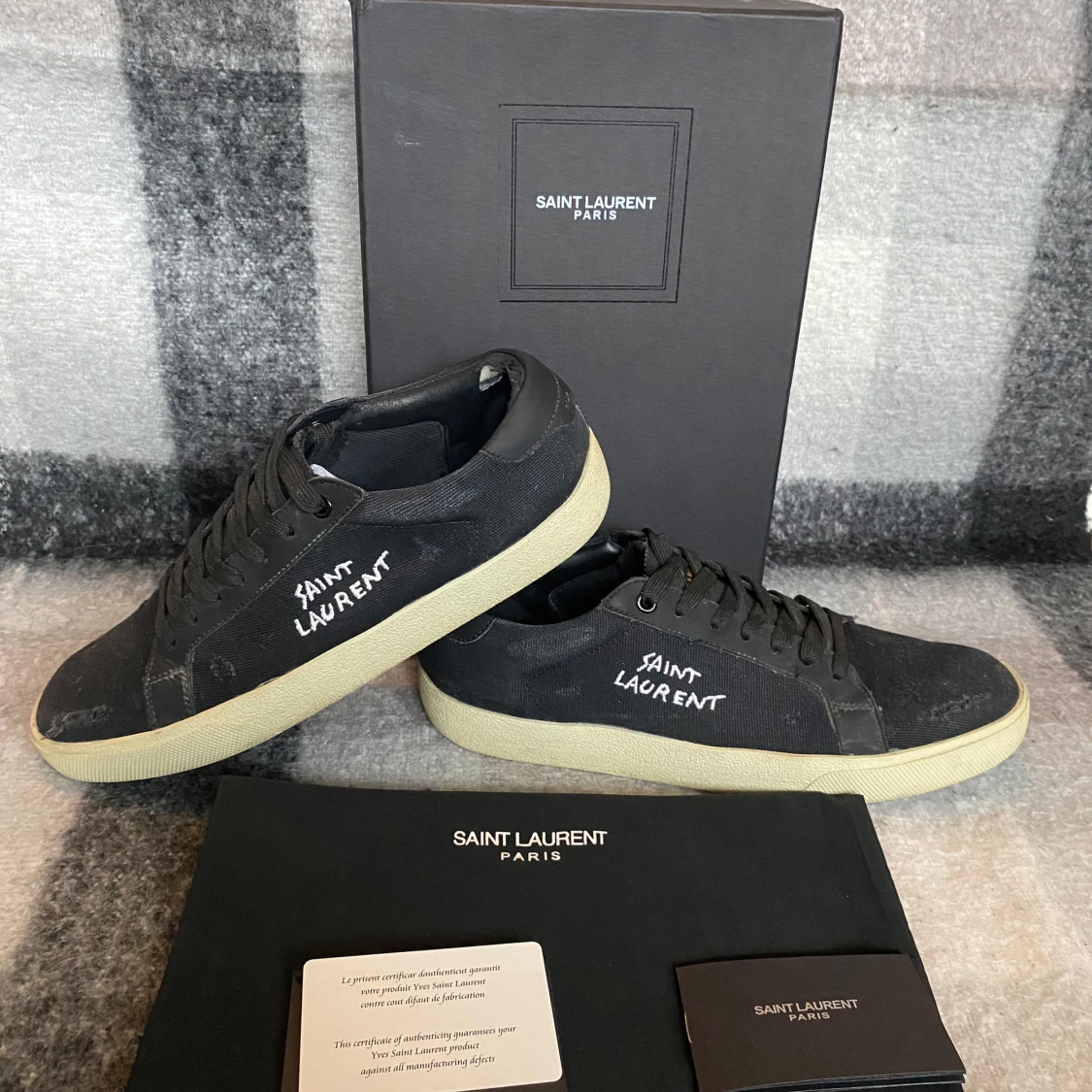 Svarta Saint Laurent skor - 1