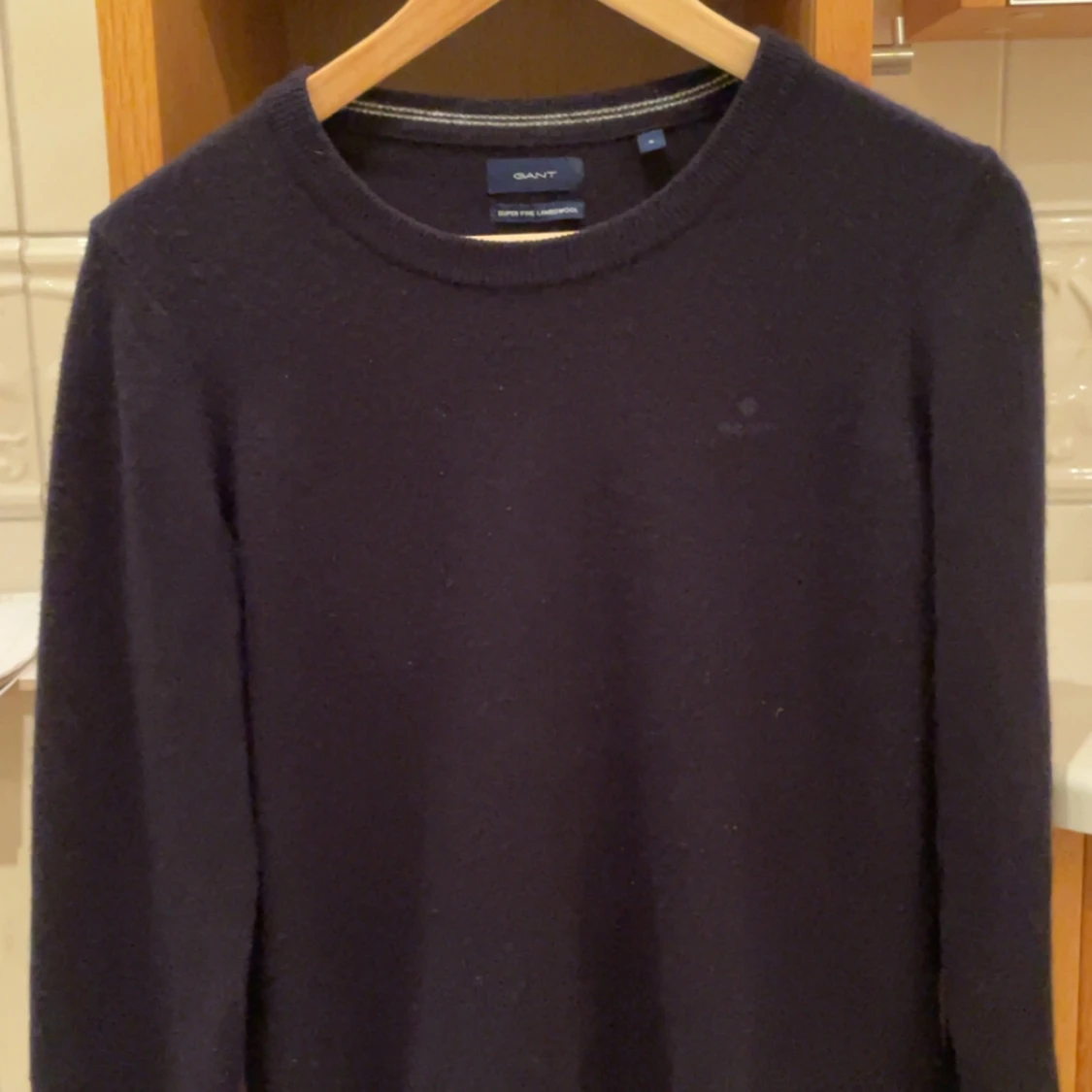 Svart ulltröja från GANT