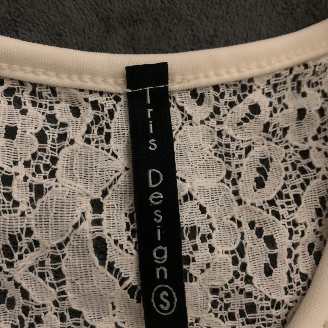 Vit klänning från Tris Design - 1